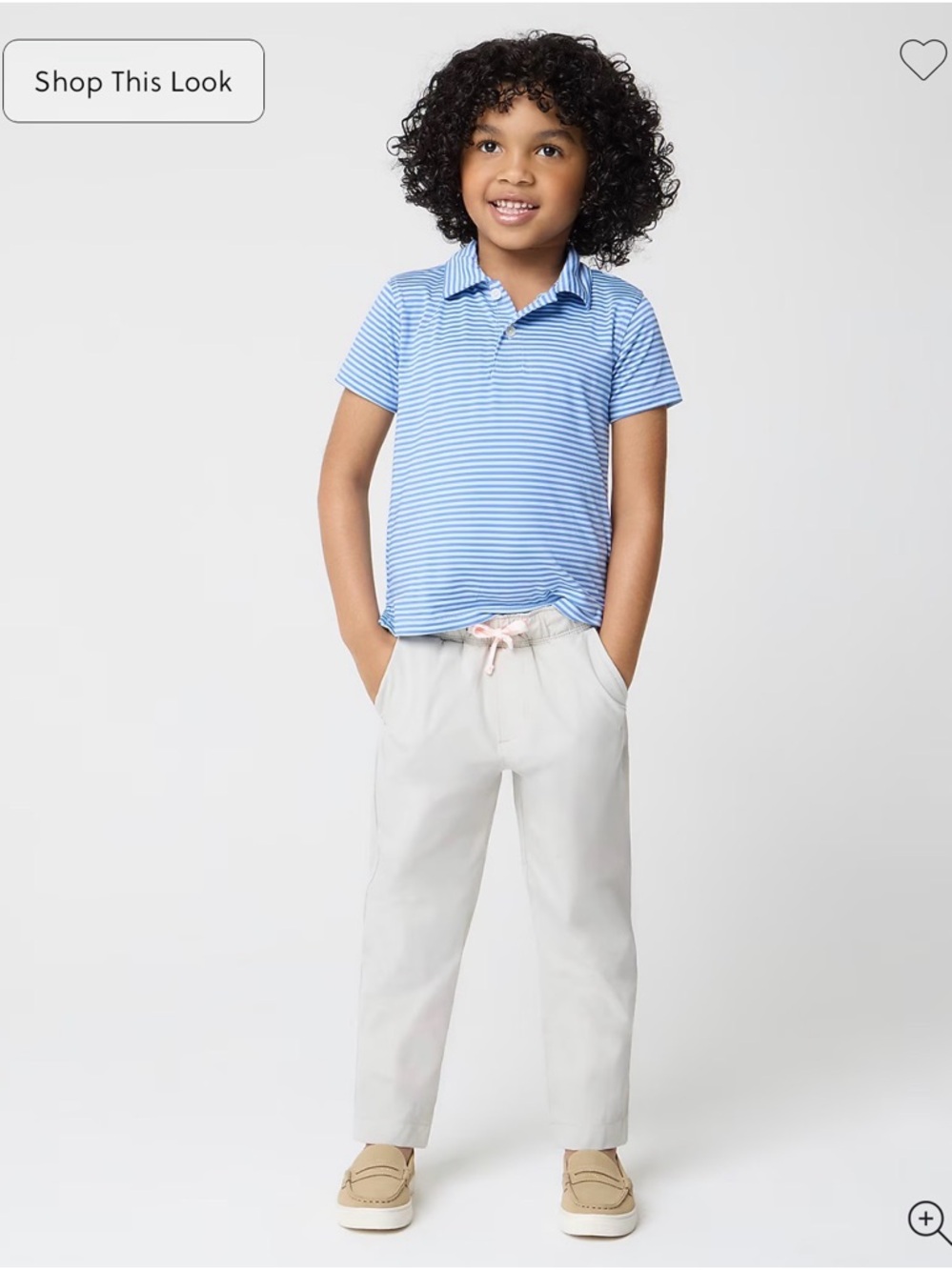 Crewcuts Boys Performance Pants Size 8 Khaki Cream NWOT Stretch Pull-On
